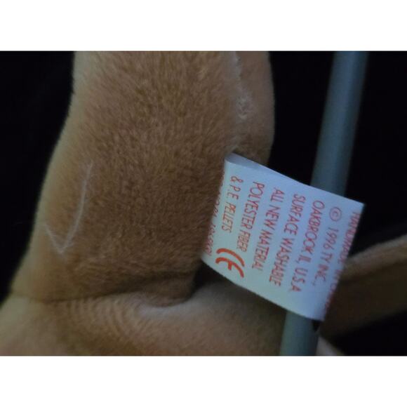 Ty Beanie Baby Set of 4 Freckles, Roary, Peacan, and Spike EUC - Picture 6 of 13